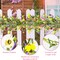 6 ft Artificial Wildflower Garland – Daisy & Lavender Faux Floral Vine for Baby Shower, Wedding, Mantle, Table Centerpiece & Spring/Summer Décor (1 Pc)